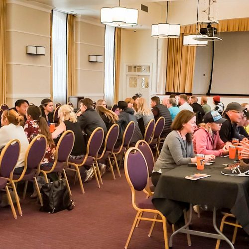 Speed date at Outdoor Media Summit 2018 in Roanoke Virginia